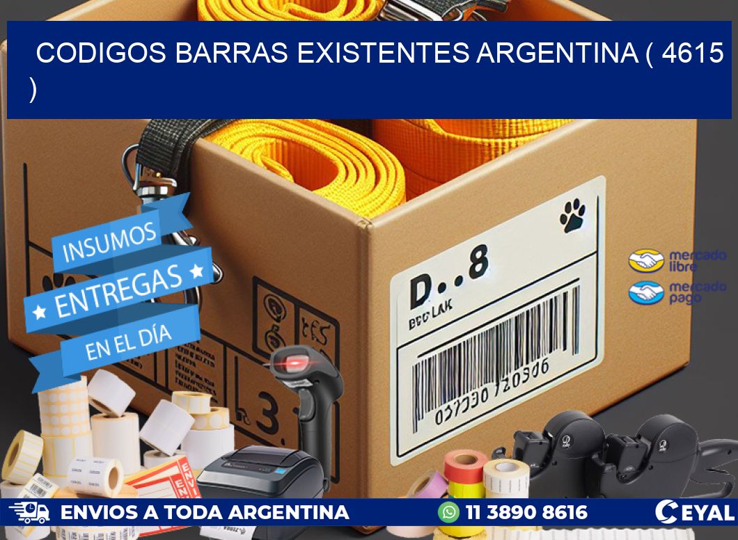 codigos barras existentes argentina ( 4615 )