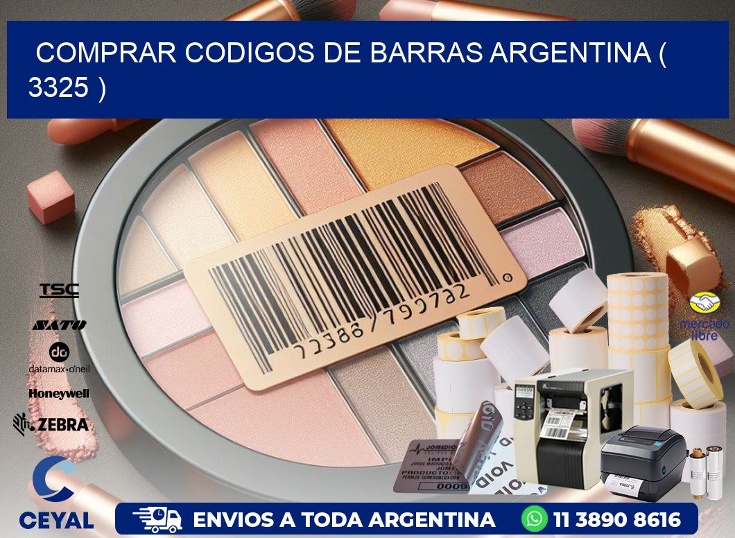 comprar codigos de barras argentina ( 3325 )