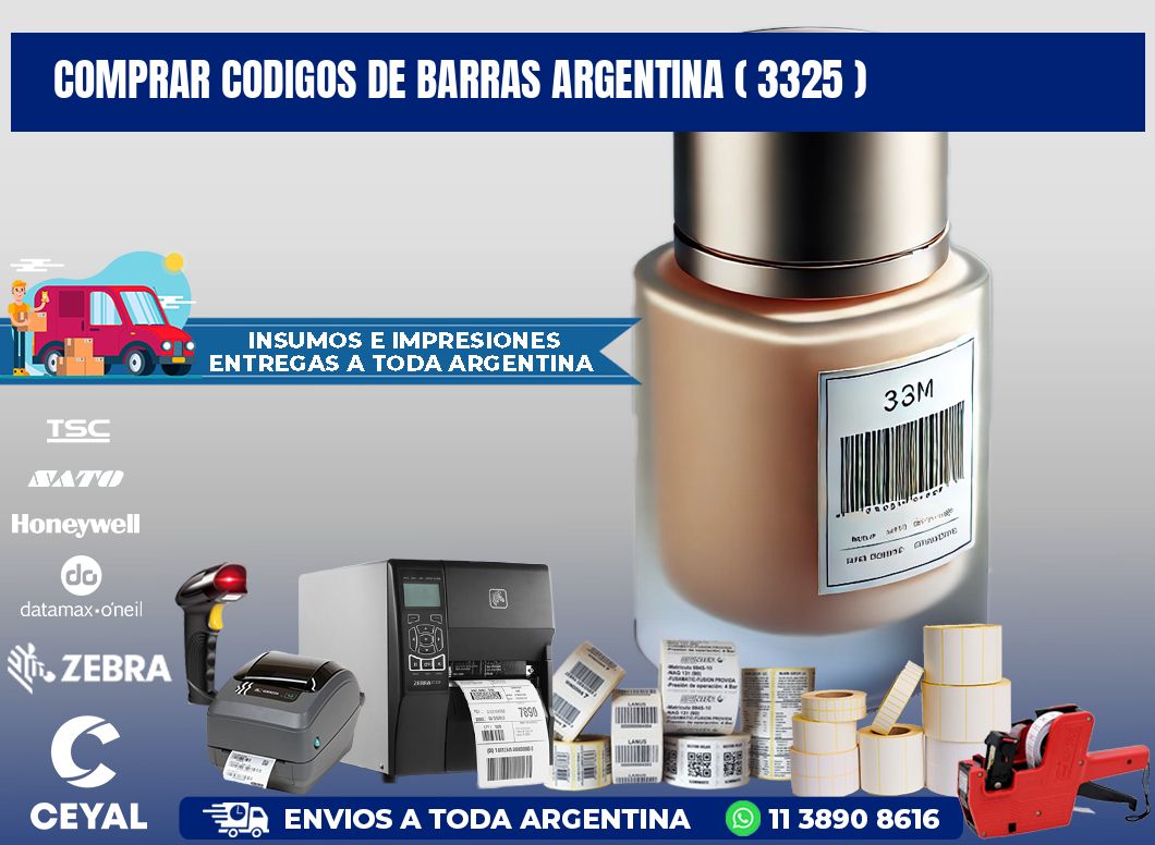 comprar codigos de barras argentina ( 3325 )