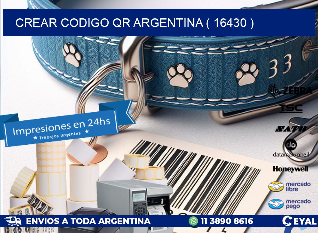 crear codigo qr argentina ( 16430 )