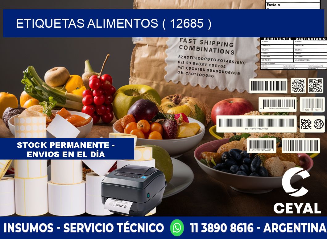 etiquetas alimentos ( 12685 )