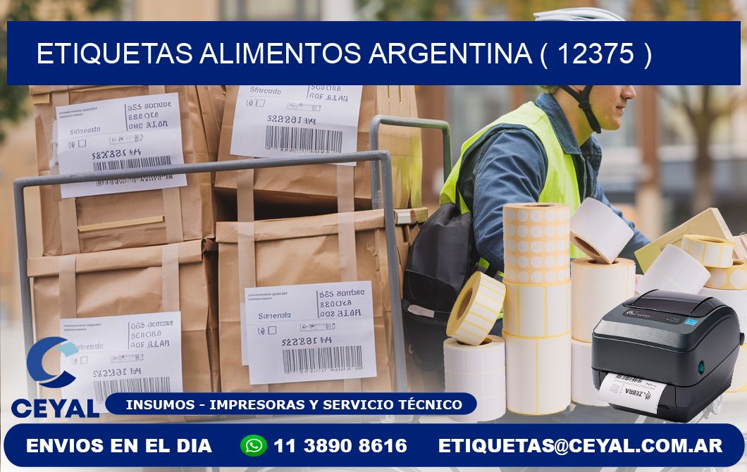 etiquetas alimentos argentina ( 12375 )