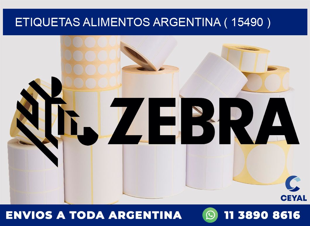 etiquetas alimentos argentina ( 15490 )