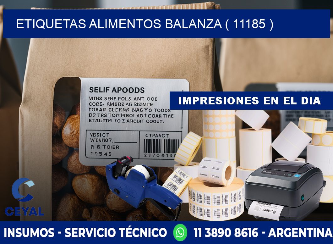 etiquetas alimentos balanza ( 11185 )