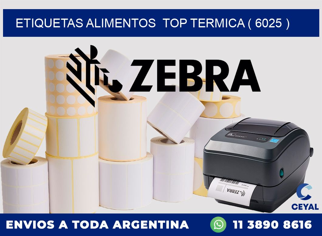 etiquetas alimentos  top termica ( 6025 )