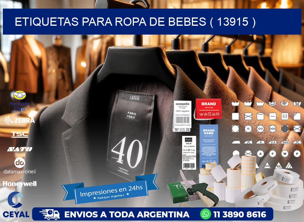 etiquetas para ropa de bebes ( 13915 )