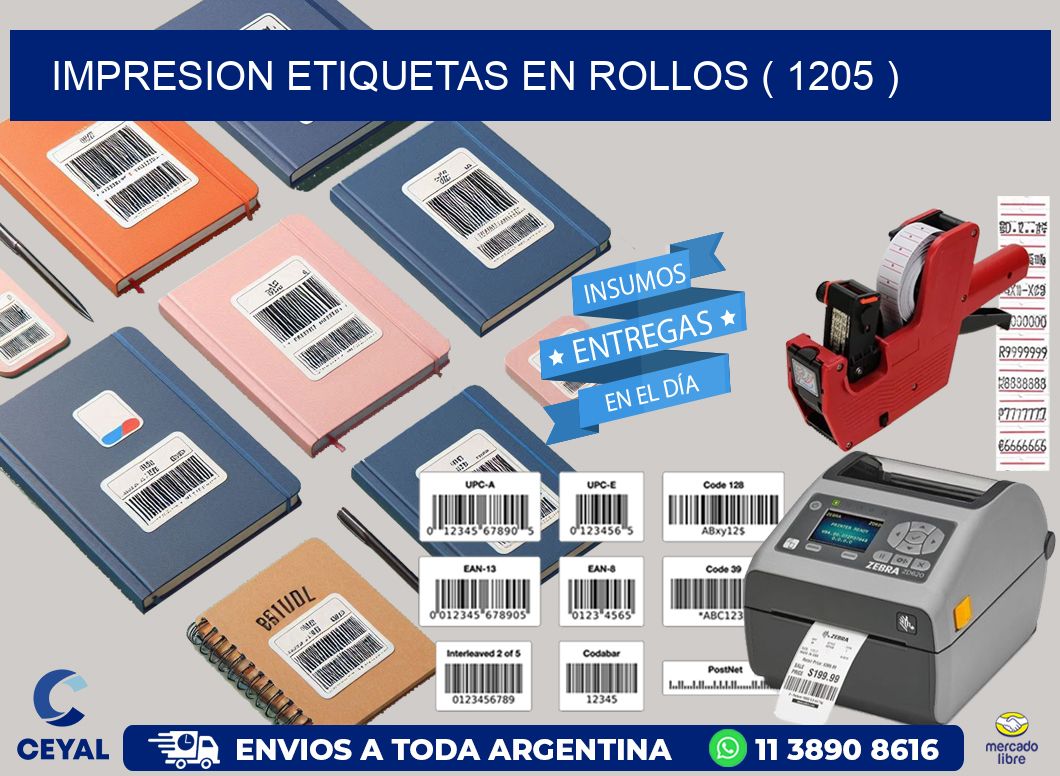 impresion etiquetas en rollos ( 1205 )