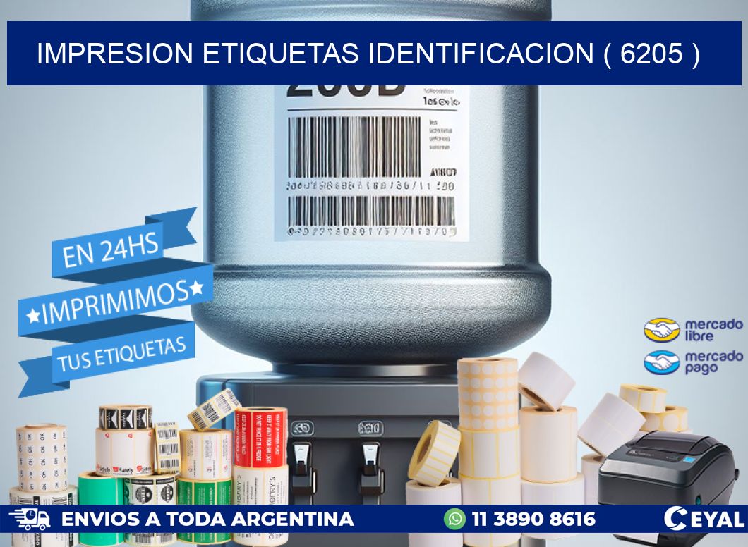 impresion etiquetas identificacion ( 6205 )