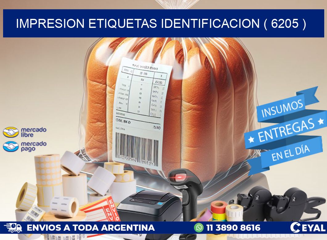 impresion etiquetas identificacion ( 6205 )
