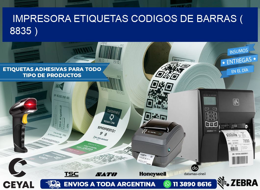 impresora etiquetas codigos de barras ( 8835 )