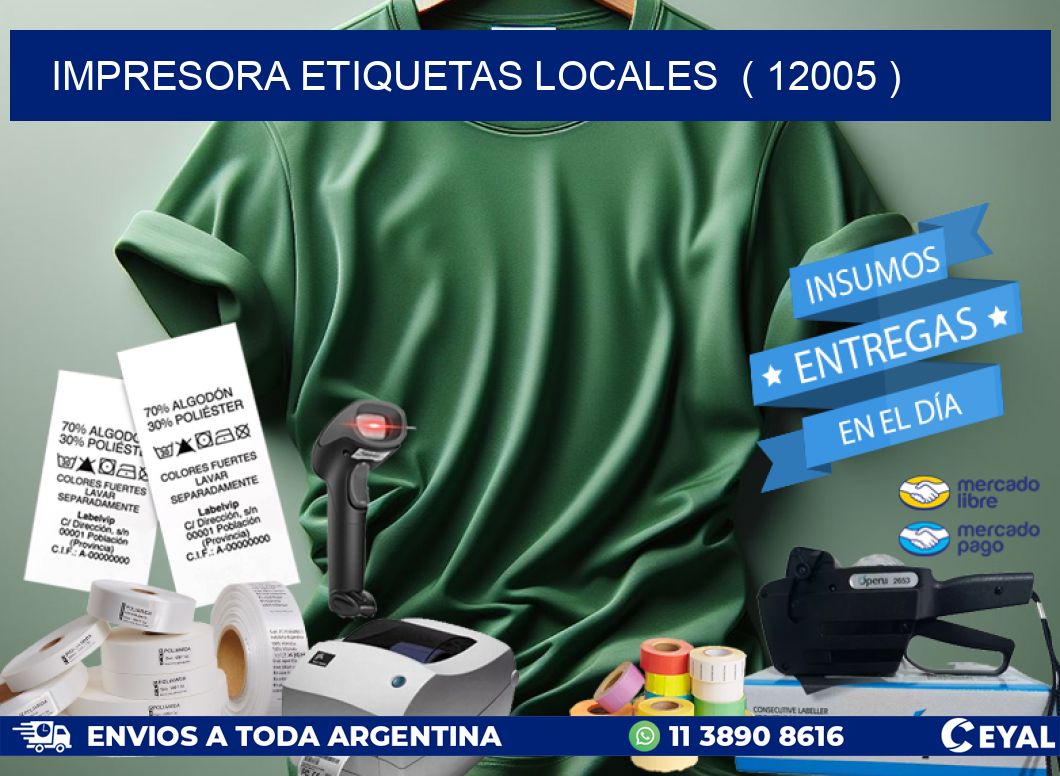 impresora etiquetas locales  ( 12005 )