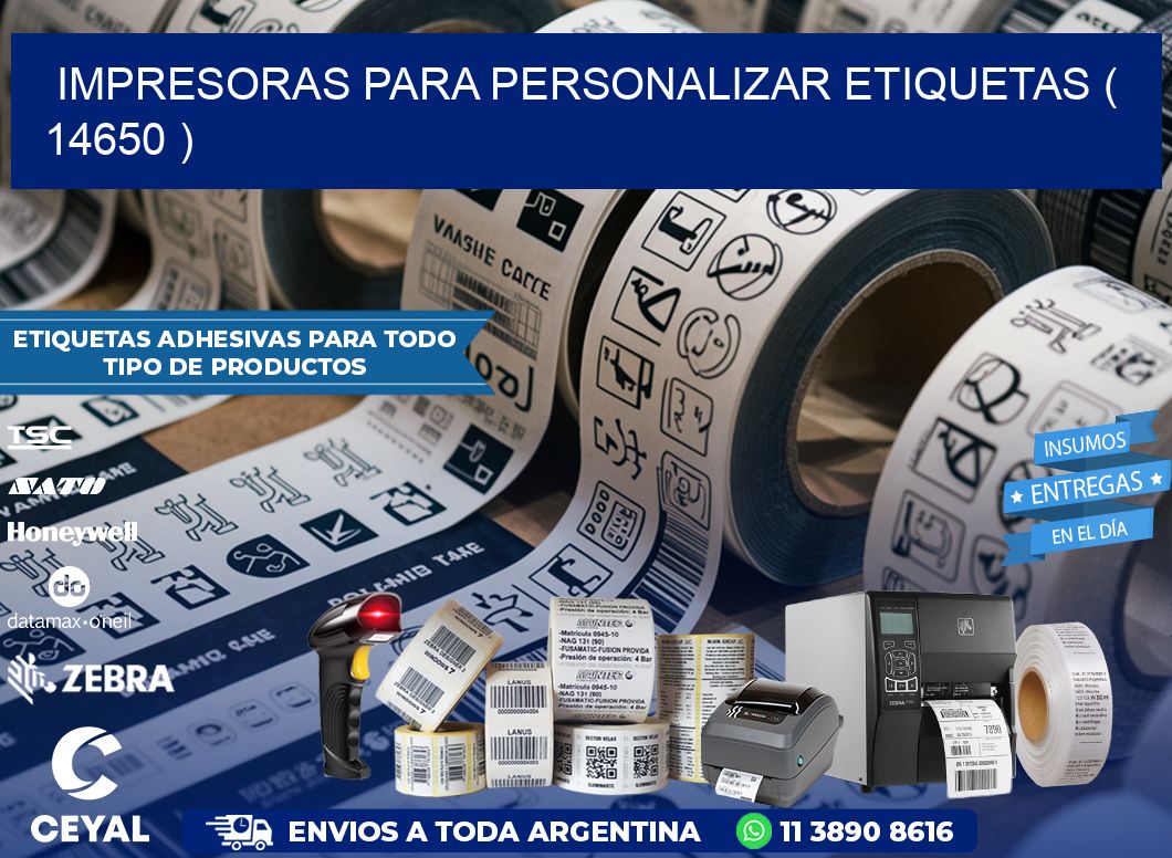 impresoras para personalizar etiquetas ( 14650 )