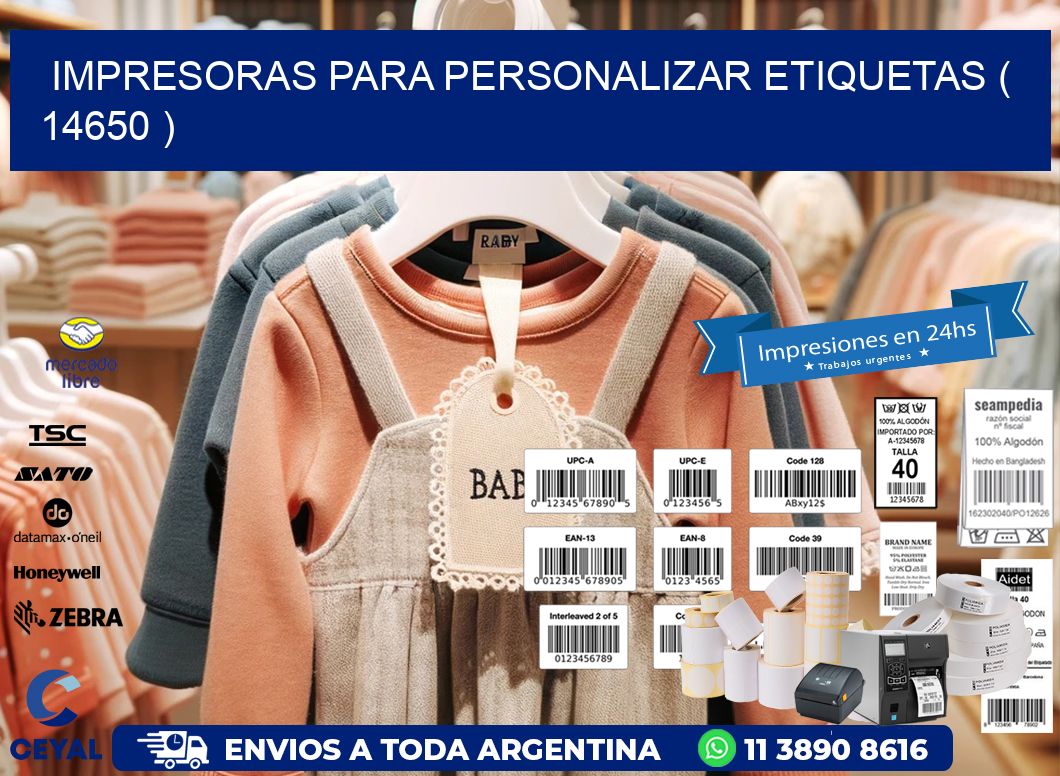 impresoras para personalizar etiquetas ( 14650 )