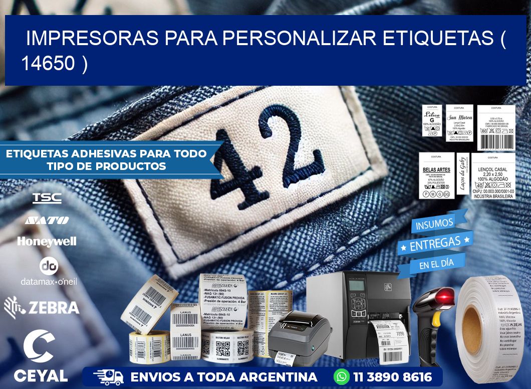 impresoras para personalizar etiquetas ( 14650 )