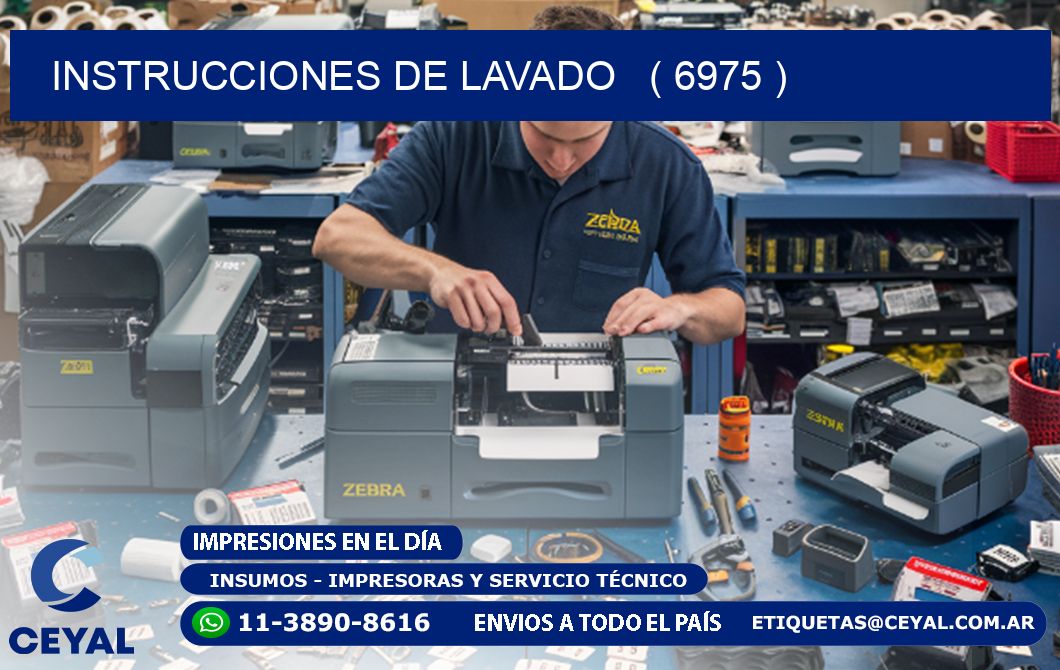 instrucciones de lavado   ( 6975 )