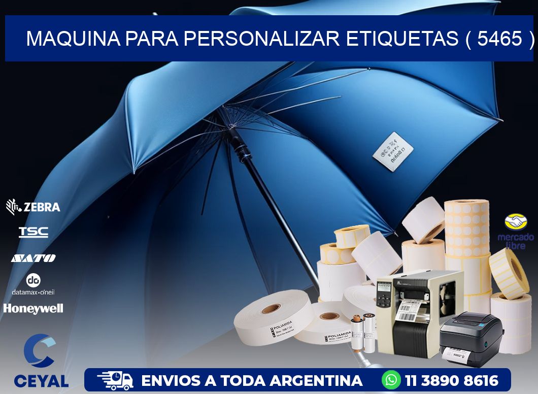 maquina para personalizar etiquetas ( 5465 )