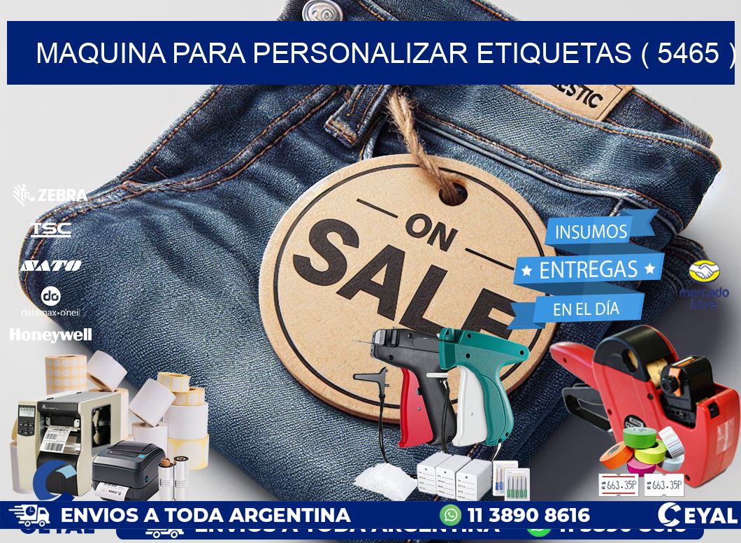 maquina para personalizar etiquetas ( 5465 )