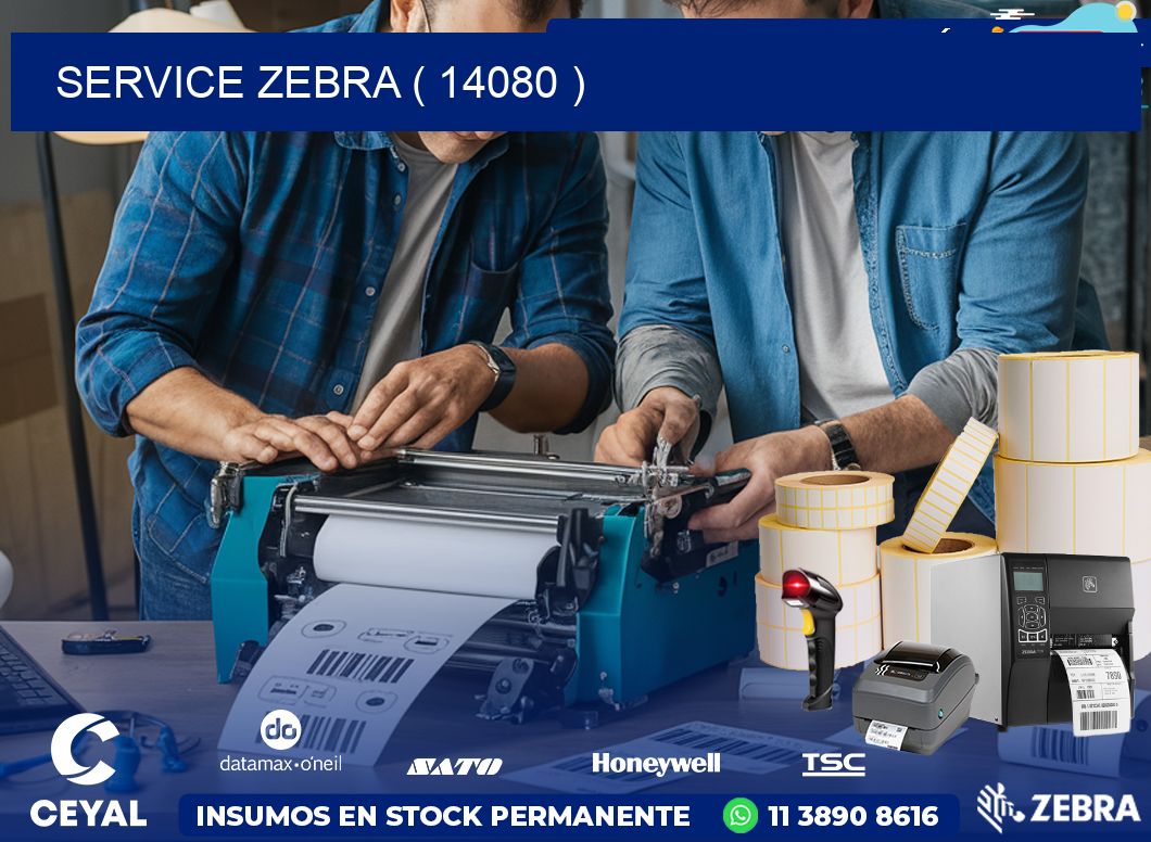 service zebra ( 14080 )