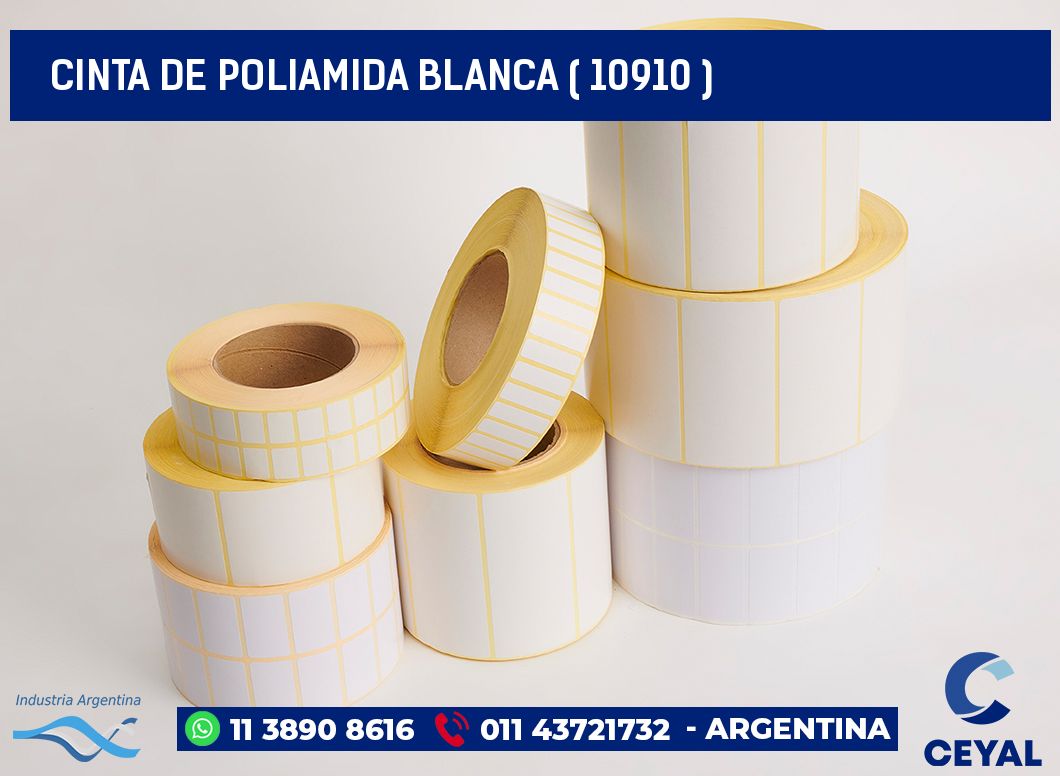 CINTA DE POLIAMIDA BLANCA ( 10910 )