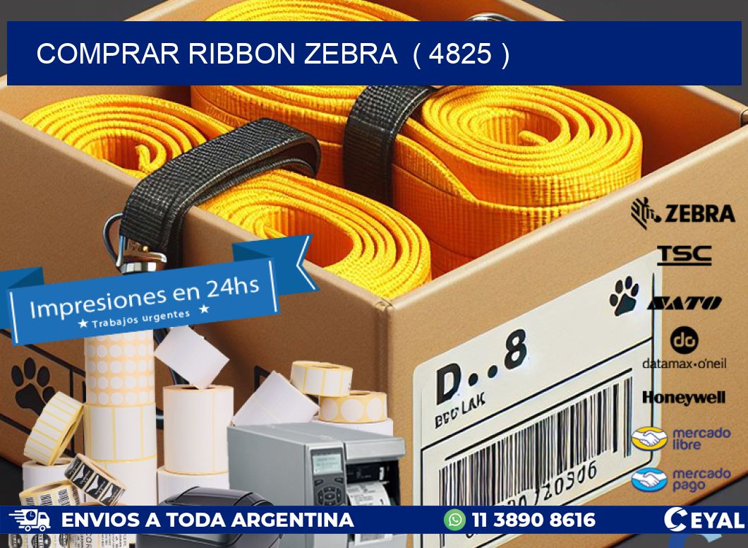 COMPRAR RIBBON ZEBRA  ( 4825 )