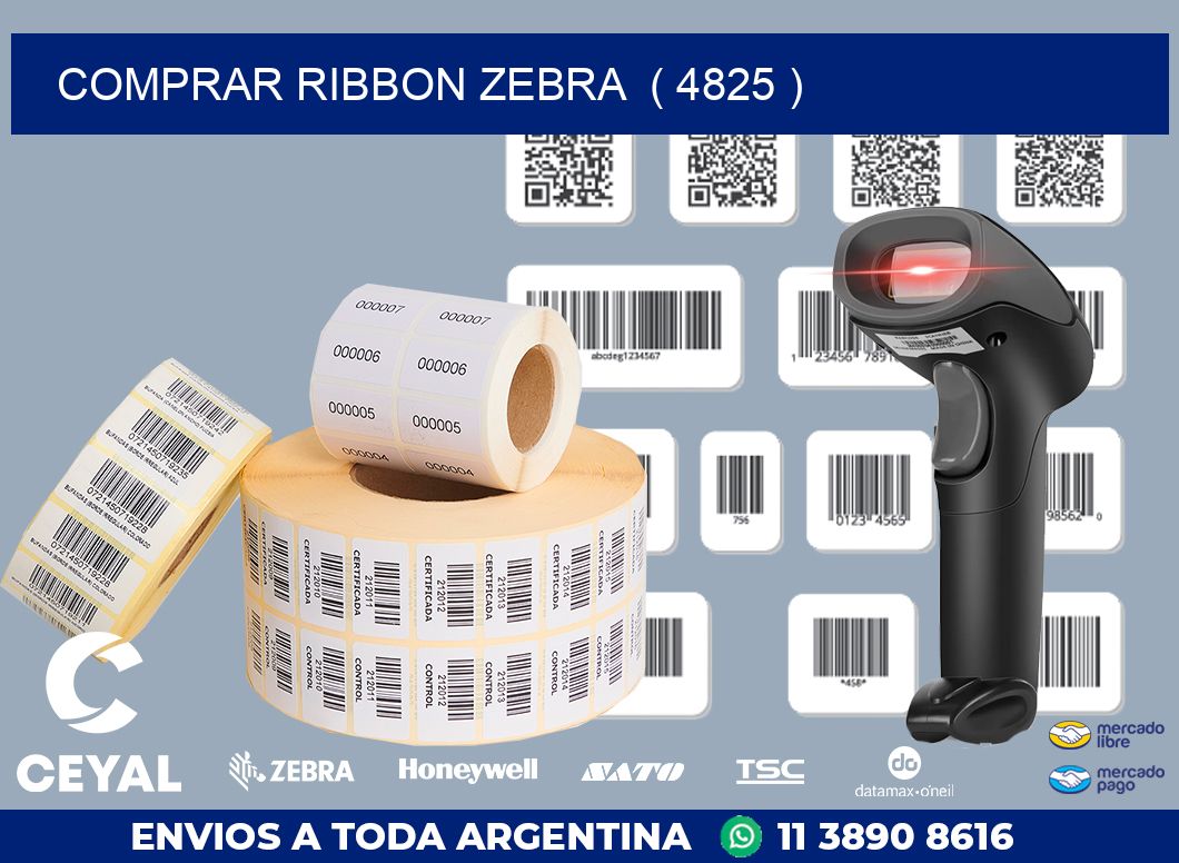 COMPRAR RIBBON ZEBRA  ( 4825 )