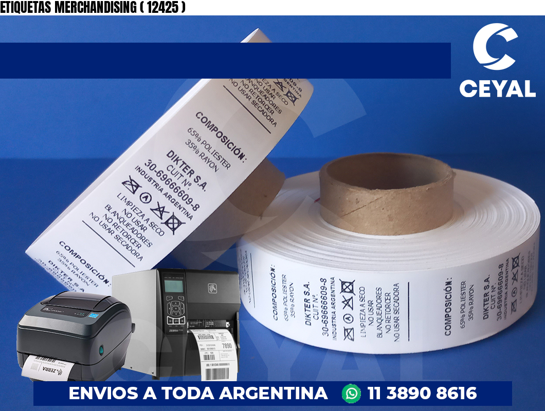 ETIQUETAS MERCHANDISING ( 12425 )