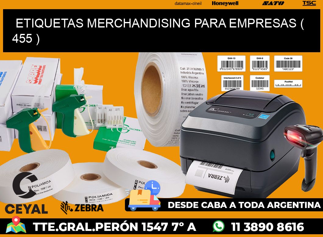 ETIQUETAS MERCHANDISING PARA EMPRESAS ( 455 )