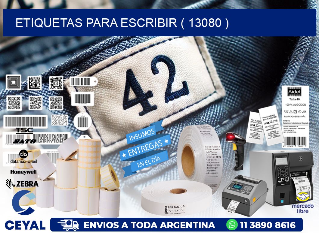 ETIQUETAS PARA ESCRIBIR ( 13080 )