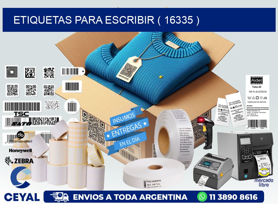 ETIQUETAS PARA ESCRIBIR ( 16335 )