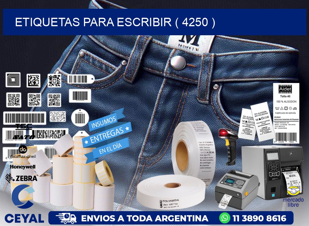 ETIQUETAS PARA ESCRIBIR ( 4250 )