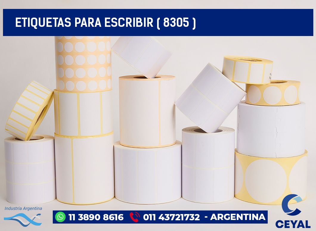 ETIQUETAS PARA ESCRIBIR ( 8305 )