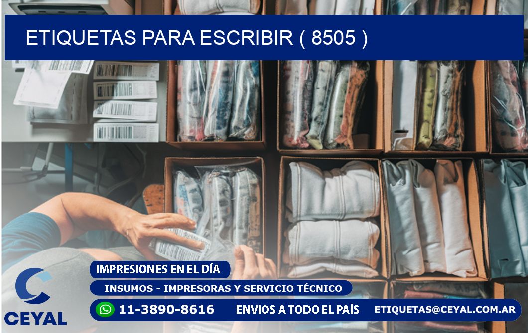 ETIQUETAS PARA ESCRIBIR ( 8505 )