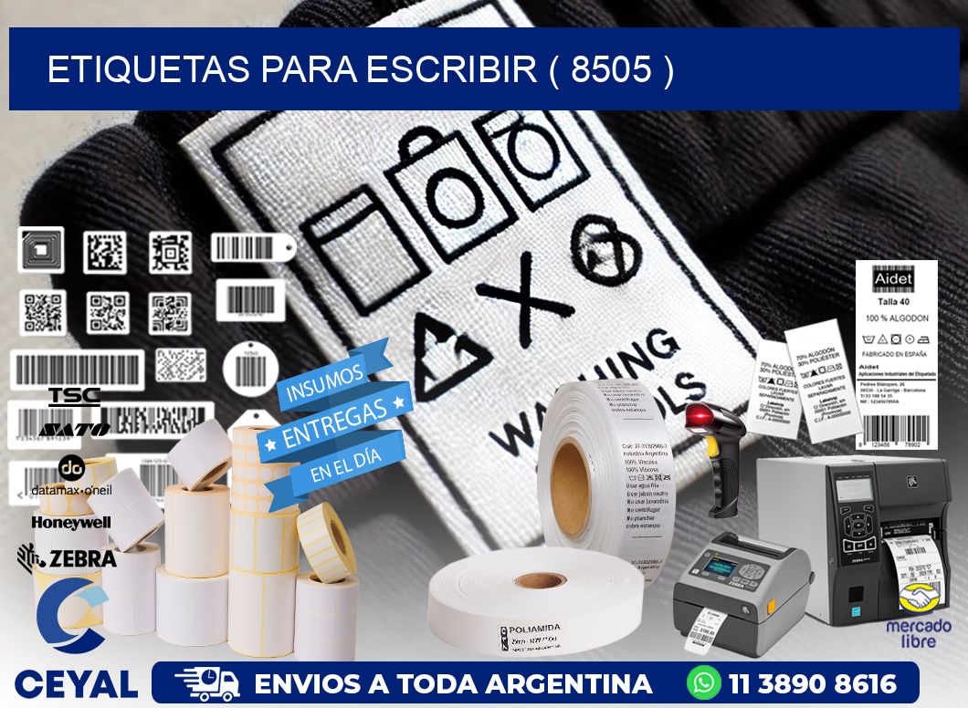 ETIQUETAS PARA ESCRIBIR ( 8505 )