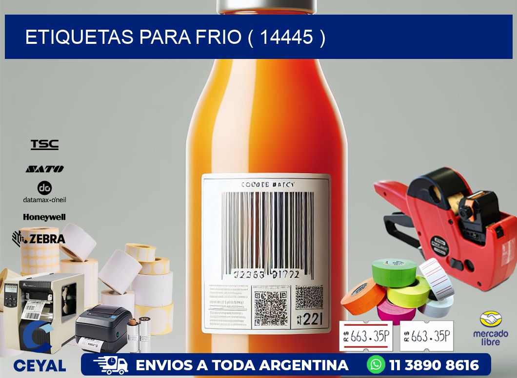 ETIQUETAS PARA FRIO ( 14445 )
