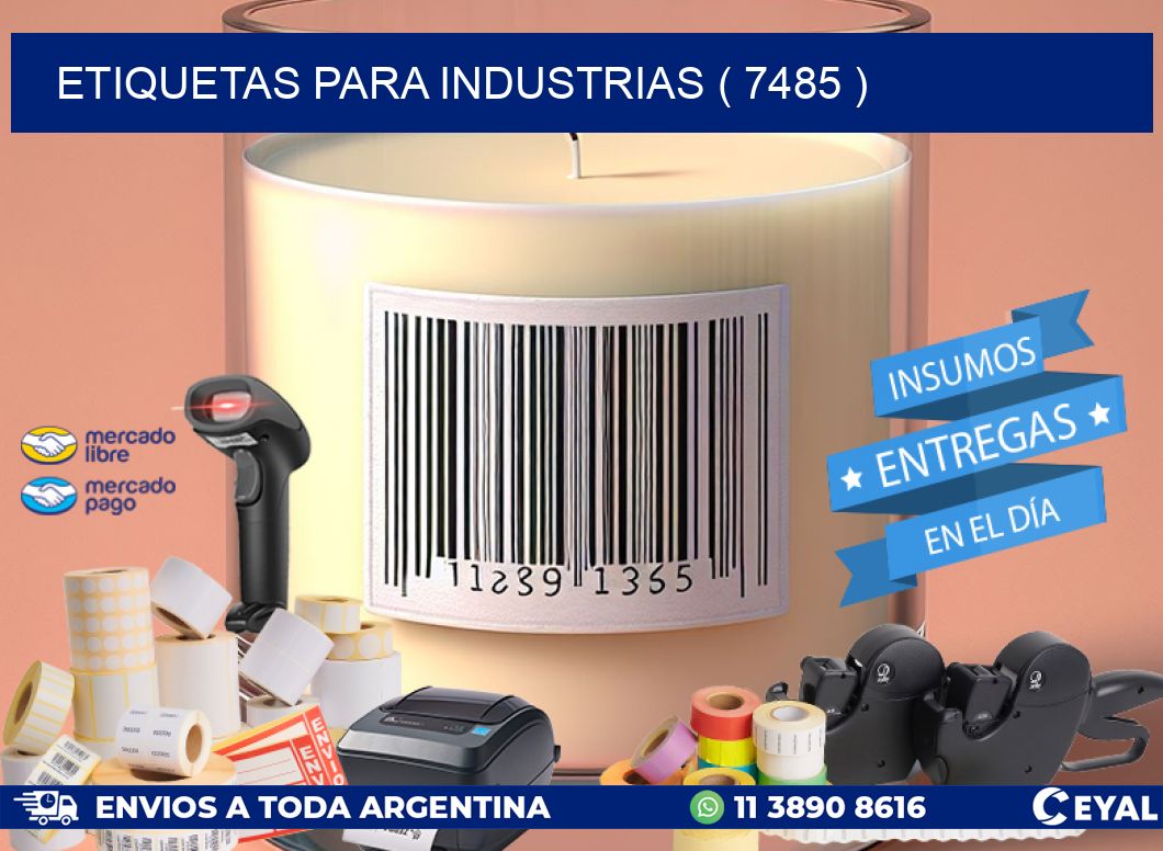 ETIQUETAS PARA INDUSTRIAS ( 7485 )