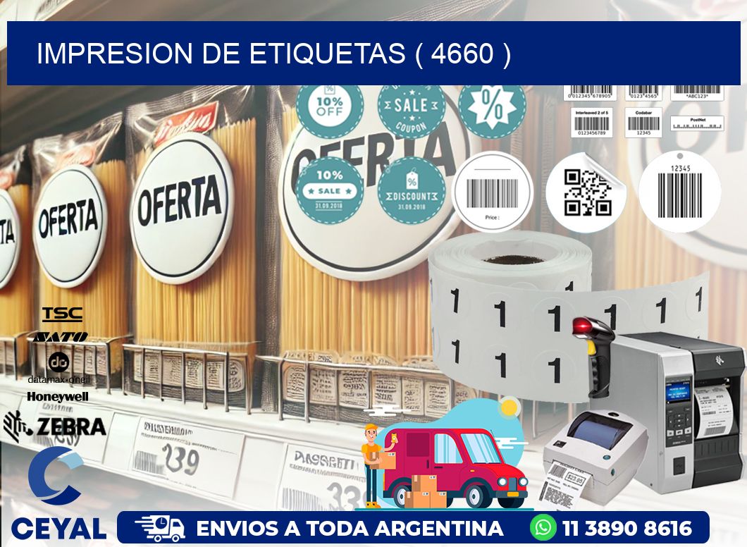 IMPRESION DE ETIQUETAS ( 4660 )