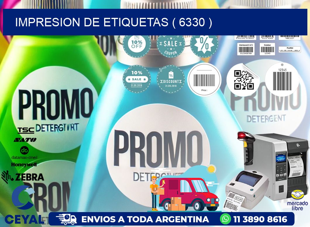 IMPRESION DE ETIQUETAS ( 6330 )