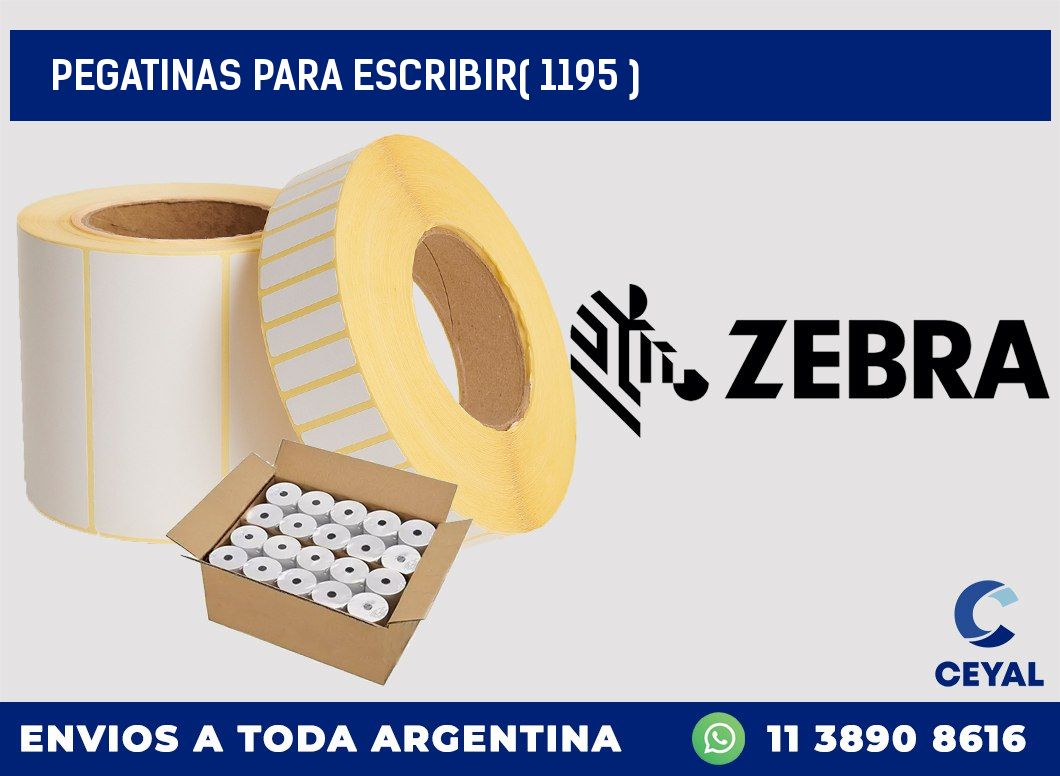 PEGATINAS PARA ESCRIBIR( 1195 )
