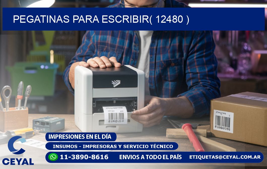 PEGATINAS PARA ESCRIBIR( 12480 )
