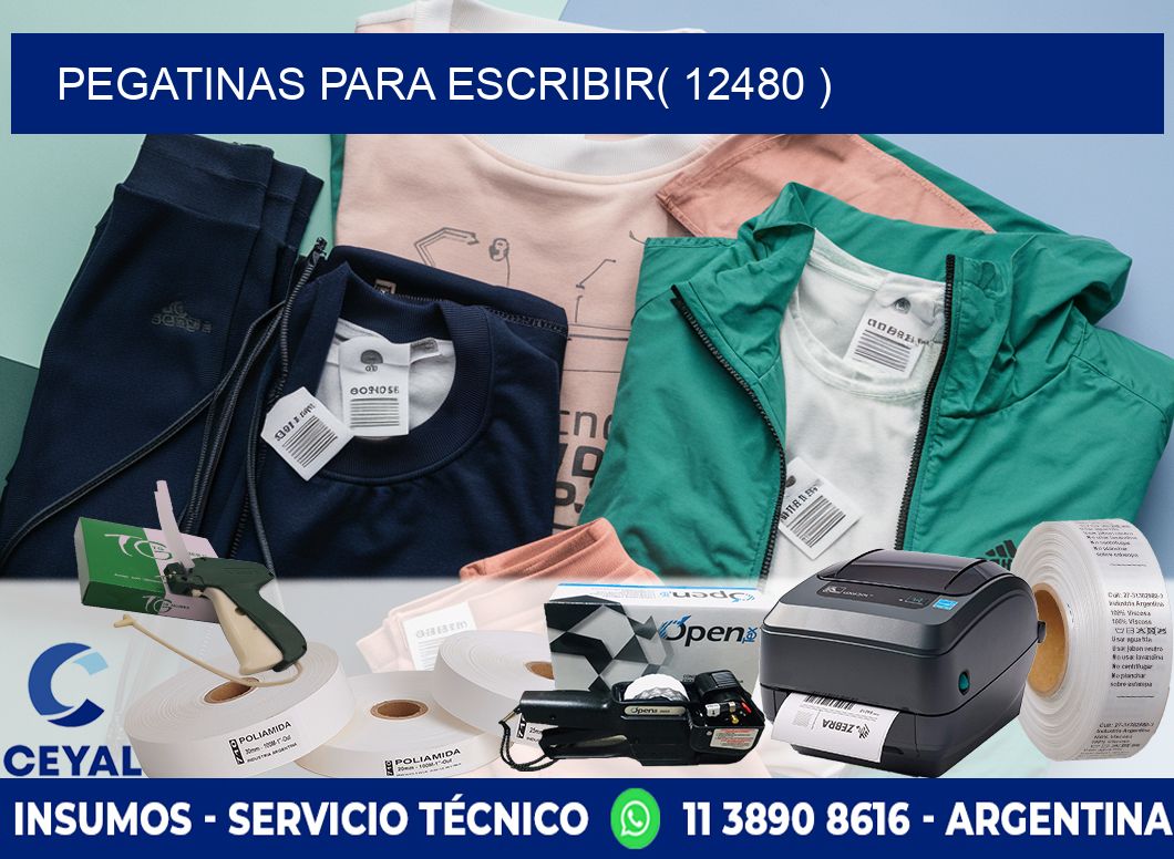 PEGATINAS PARA ESCRIBIR( 12480 )