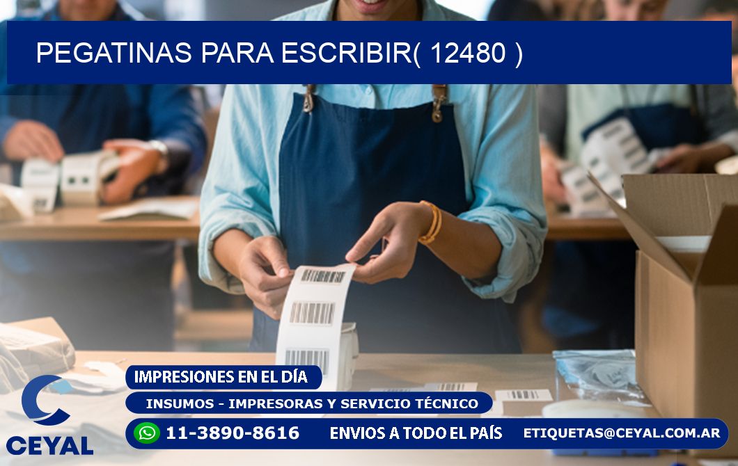 PEGATINAS PARA ESCRIBIR( 12480 )