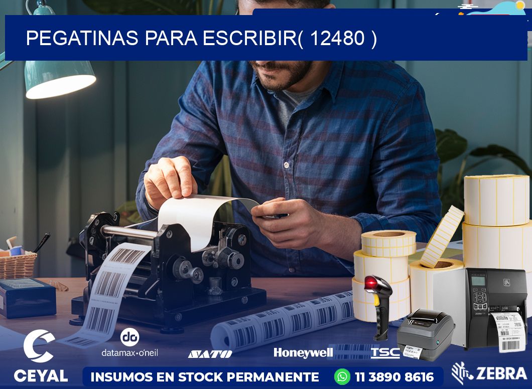 PEGATINAS PARA ESCRIBIR( 12480 )