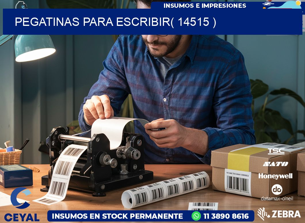 PEGATINAS PARA ESCRIBIR( 14515 )