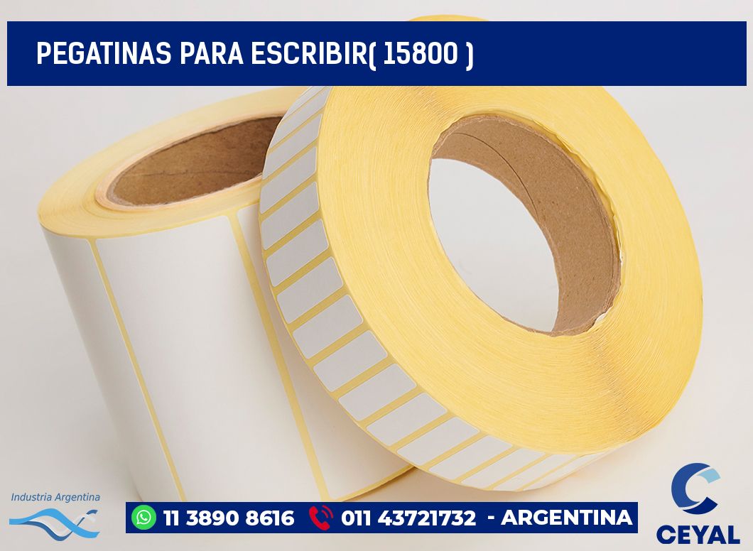 PEGATINAS PARA ESCRIBIR( 15800 )