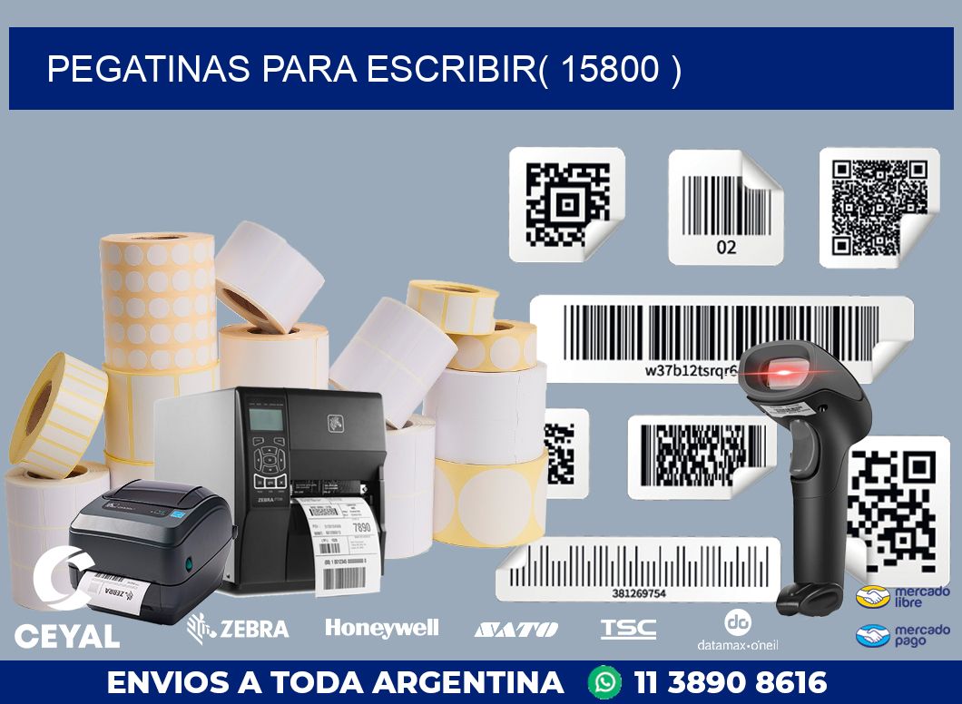 PEGATINAS PARA ESCRIBIR( 15800 )