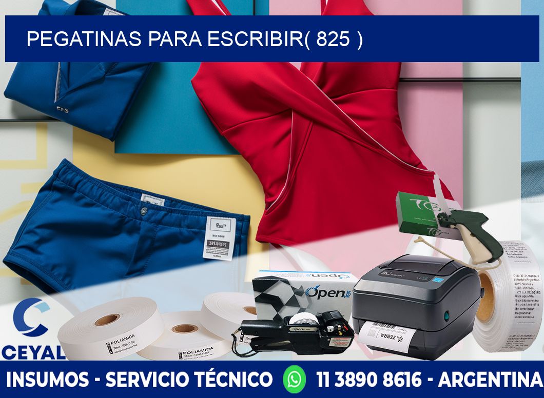 PEGATINAS PARA ESCRIBIR( 825 )