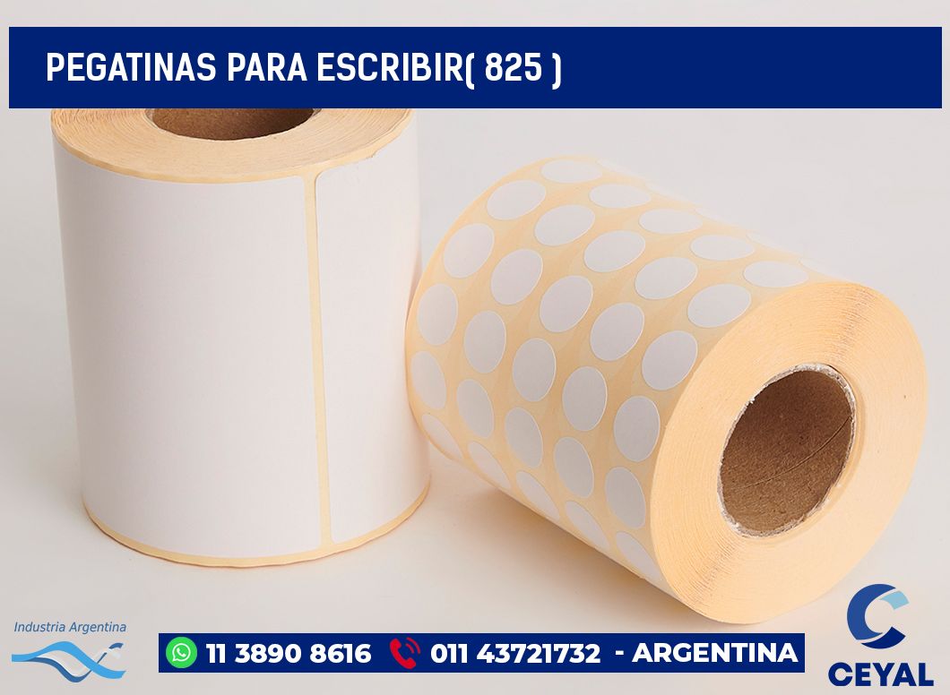 PEGATINAS PARA ESCRIBIR( 825 )