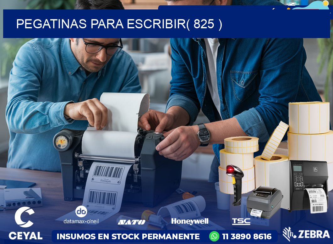 PEGATINAS PARA ESCRIBIR( 825 )
