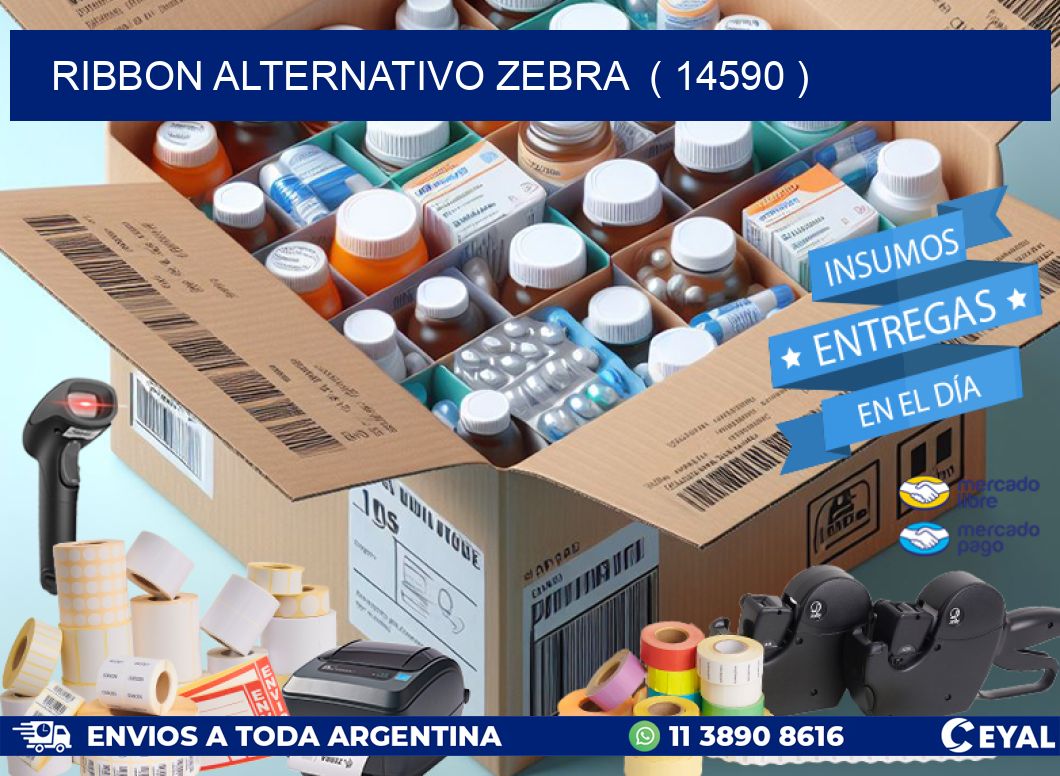 RIBBON ALTERNATIVO ZEBRA  ( 14590 )