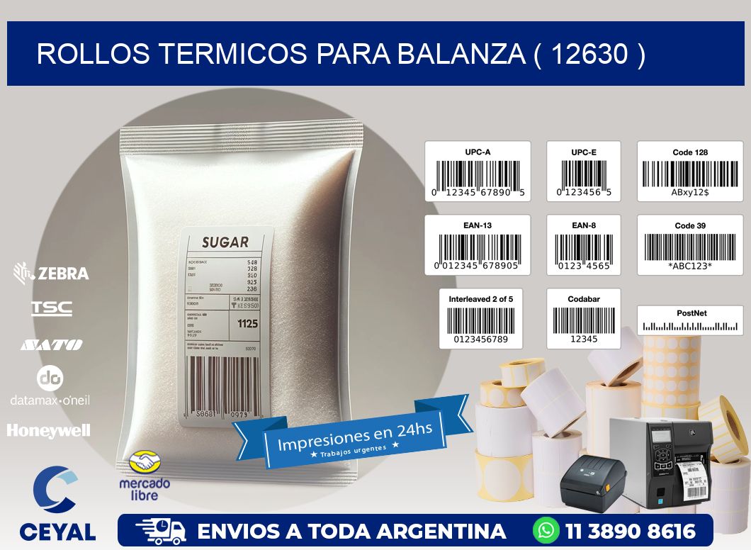 ROLLOS TERMICOS PARA BALANZA ( 12630 )